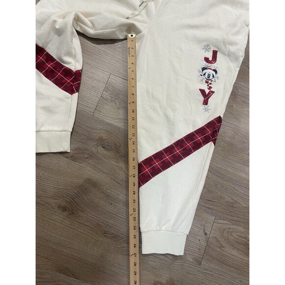 Disney Parks Mickey Mouse Christmas Joy 2021 Hoodie Sweatshirt & Sweatpants 2XL - Picture 14 of 15